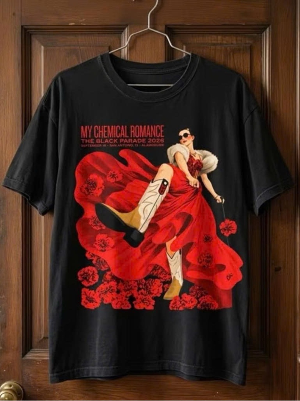 Vintage My Chemical Romance MCR Tour T Shirt San Antonio